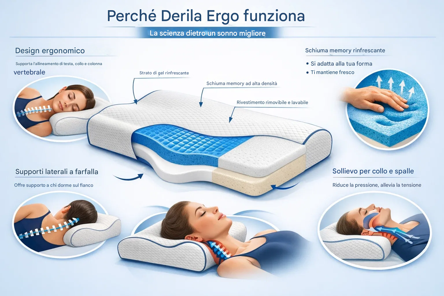 Il dott. Patterson nel suo laboratorio a Milano con scansioni cerebrali che mostrano una migliore funzione della memoria